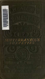 Subterraneous surveying, with and without the magnetic needle_cover