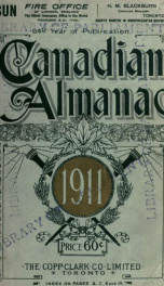 Canadian almanac and directory 64, 1911_cover