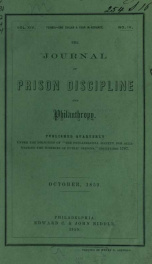 The Journal of prison discipline and philanthropy 14, no.4_cover