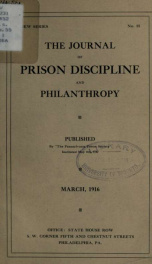 The Journal of prison discipline and philanthropy no.55_cover