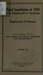 The Journal of prison discipline and philanthropy no.54 suppl_cover