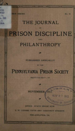 The Journal of prison discipline and philanthropy no.50_cover