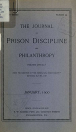 The Journal of prison discipline and philanthropy no.39_cover