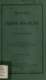 The Journal of prison discipline and philanthropy no.14_cover