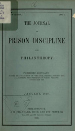 The Journal of prison discipline and philanthropy no.7_cover