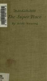 The super race ; an American problem_cover