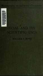 Coal and its scientific uses_cover