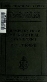 Chemistry from the industrial standpoint_cover