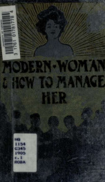 Modern woman and how to manage her_cover