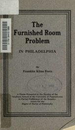 The furnished room problem in Philadelphia_cover