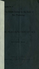The play-function of sex_cover