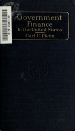 Government finance in the United States_cover