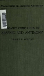 Organic compounds of arsenic and antimony_cover