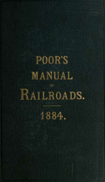 Poor's manual of railroads 17_cover