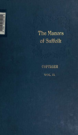 The Manors of Suffolk : notes on their history and devolution 2_cover