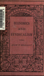 Economics and syndicalism_cover