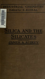 Silica and the silicates_cover