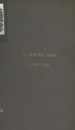 In memoriam - Eli Whitney Blake, LL.D. born April 20, 1836, died October 1, 1895_cover