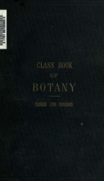 Analytical class-book of botany_cover