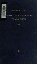 Stoicorum veterum fragmenta 2_cover