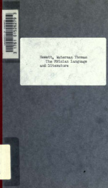 The Frisian language and literature : a historical study_cover