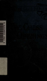 The chess openings_cover