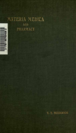 A text-book of materia medica and pharmacy for medical students_cover