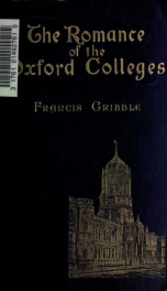 The romance of the Oxford colleges_cover