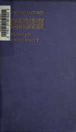 Durham university; earlier foundations and present colleges_cover