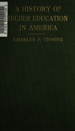A history of higher education in America_cover
