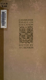 Cambridge essays on education_cover