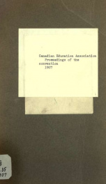 Proceedings of the convention 1907_cover
