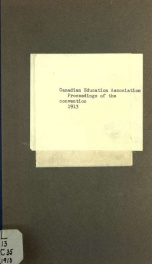 Proceedings of the convention 1913_cover