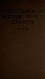 Introduction to the scientific study of education_cover