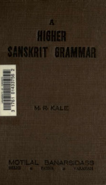 A higher Sanskrit grammar, for the use of schools and colleges_cover