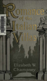 Romance of the Italian villas (northern Italy)_cover