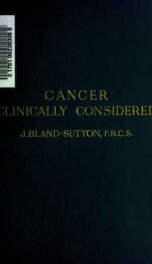 Cancer clinically considered_cover