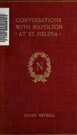 Conversations with Napoleon at St. Helena_cover