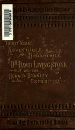 Livingstone's Africa: perilous adventures and extensive discoveries in the interior of Africa_cover