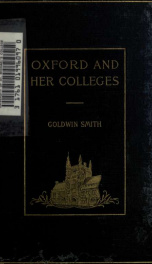 Oxford and her colleges : a view from the Radcliffe Library_cover