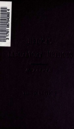 Medical laboratory methods and tests_cover