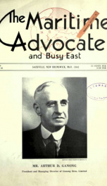 The Maritime advocate and busy East 33, no. 10_cover