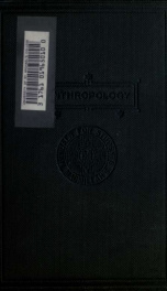 An introduction to anthropology : a general survey of the early history of the human race_cover