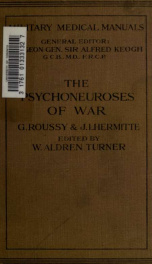 The psychoneuroses of war;_cover