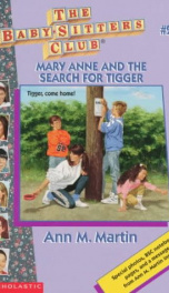 Mary Anne and the Search for Tigger _cover