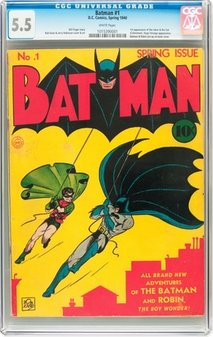 News cover Comic book  Batman No. 1 again