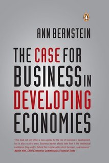 News cover "The Case for Business in Developing Economies"  by Ann Bernstein