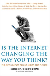 News cover "Is the Internet Changing the Way You Think?" this question was interested John Brockman